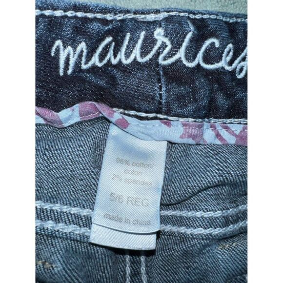 MAURICES EMBROIDERY DENIM SKIRT (5/6) - Picture 3 of 3